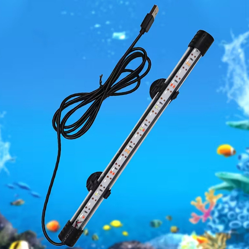 Aquarium Plant Substrate - 17-47CM USB Fişli Akvaryum Lambası LED