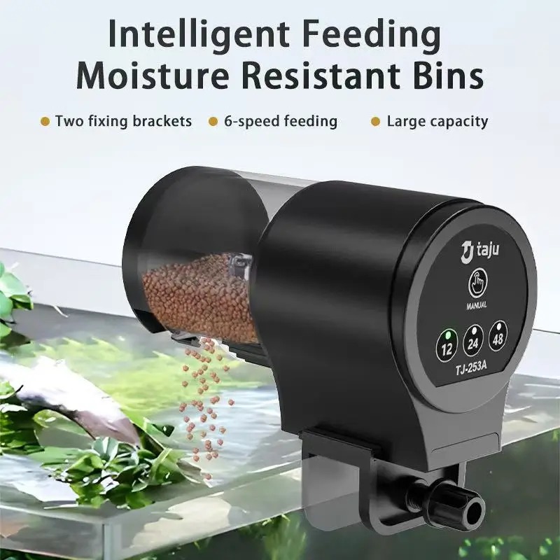 Aquarium Fertilizer - Balık Tankı Besleyici Akıllı Zamanlı Besleyici