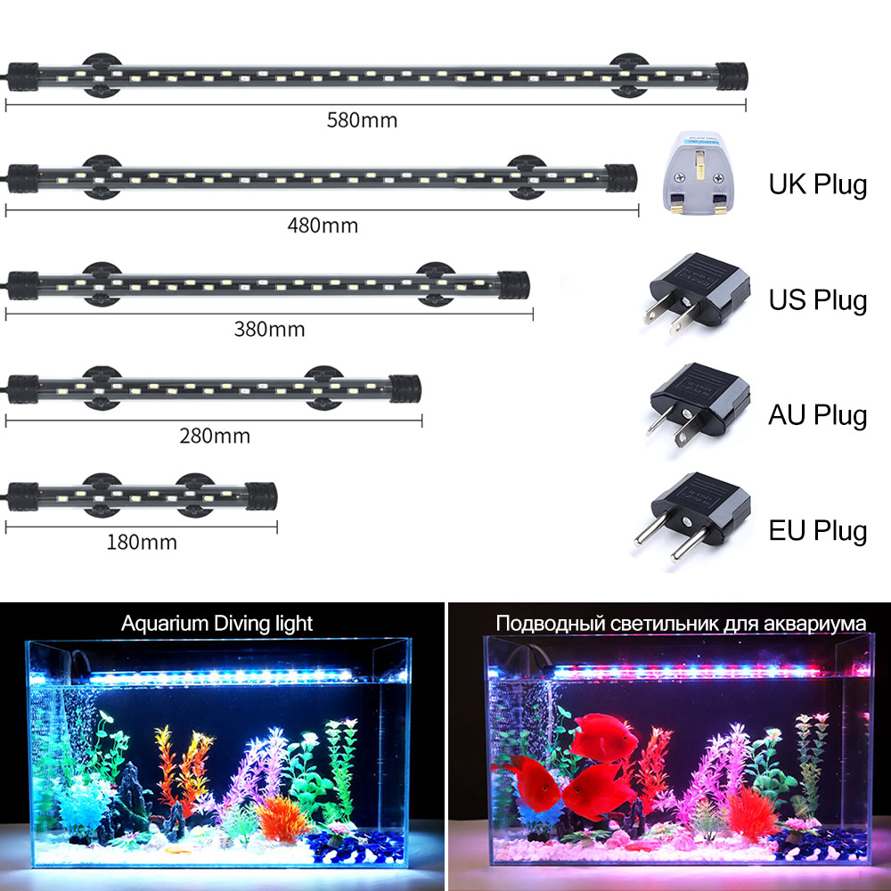 Aquarium Plant Substrate - 90-260 V Akvaryum Işık LED Su