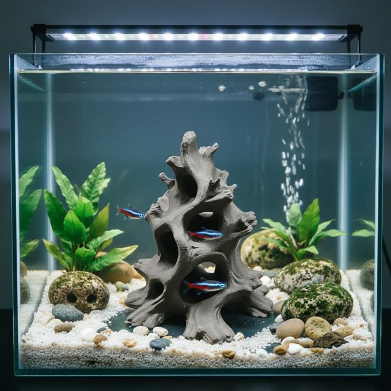 Gizli Çok Delikli Kök Taş Balı - Aquarium Driftwood incelemesi ve fiyatı