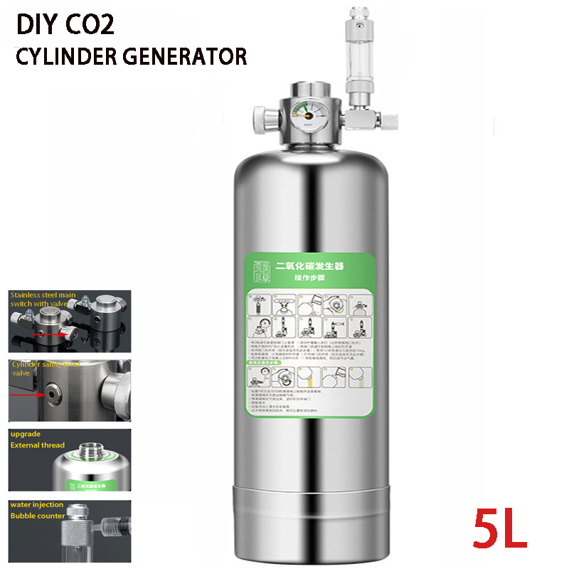 5L Akvaryum CO2 Jeneratörü CO2 - Aquarium Liquid Carbon incelemesi ve fiyatı