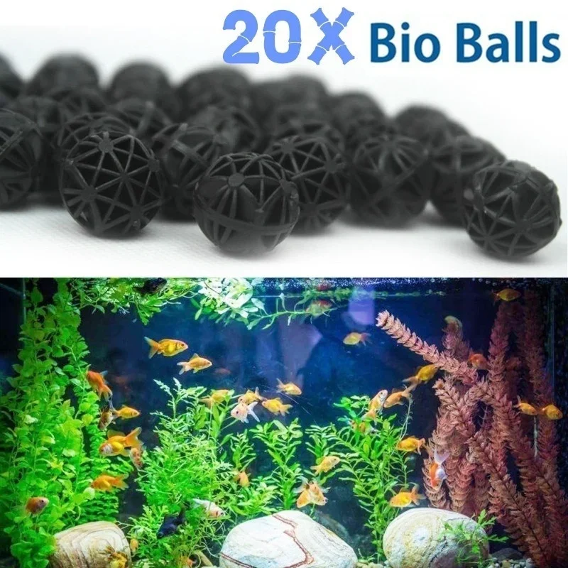 20 adet 16mm Akvaryum Biyo Top - Aquarium Planted Tank Filter incelemesi ve fiyatı